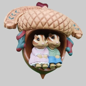 Hallmark 1997 my 1st christmas together acorn